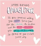 Amazing Daughter Watch You Grow Birthday Card – Magic Moments Greeting Card