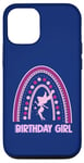 Coque pour iPhone 12/12 Pro Fée d'anniversaire arc-en-ciel mignonne fée anniversaire fille