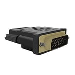 Qoltec 50514 HDMI DVI Noir - câble vidéo et Adaptateur (HDMI, DVI, Femelle, Male, Noir, Polybag)