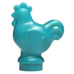 LEGO Animal City Dark Turquoise Chicken, Wide Base (Very Small)