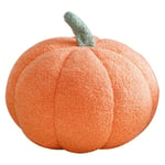 Halloween pumpa kudddekor, pumpa plysch kudde fleece fyllda pumpor dekoration orange 13.7*11.8in