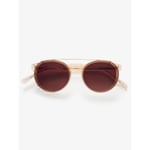 John Henric Sunglasses Mykonos, Silver Clip-on Gul