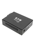 Eaton Series Gigabit Singlemode Fiber to Ethernet Media Converter SMF 10/100/1000 SC 1310 nm 20 km (12.4 mi.)