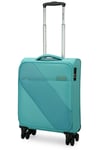 Pierre Cardin Costa 55cm Softside Carry-On Suitcase Turquoise