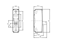 Siemens Sirius 3Rf21 Solid-State Relä, 22,5 Mm Bredd 3Rf2190-1Aa45 Lastström 90 A Kopplingsspänning 48 - 600 V/Ac (3Rf2190-1Aa45)