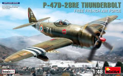 Miniart 1/48 P-47D-28RE Thunderbolt Free French Air Force # 48015