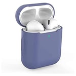 StyleDesign Coque de Protection en Silicone pour AirPods 1ère et 2ème génération Bleu