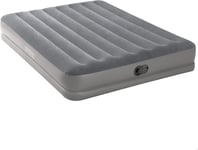 Matelas Lit Gonflable - 2 personnes - Gonfleur électrique - Prise USB - Gris