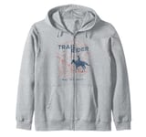 Trail Rider May Out West Lone Ranger Cowboy And Horse V2 Sweat à Capuche