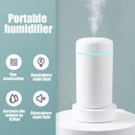 Mini humidificateur d'air silencieux portable,diffuseur d'huile aromatique,supporter ficateur de charge USB,brume fraîche,maison et voiture,420 ml - Type White 420ML