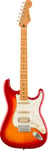 Fender Player II Stratocaster HSS Electric Guitar, Aged Cherry Burst, Maple