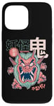 Coque pour iPhone 13 Pro Max Yokai Red Demon Oni Manga Japonais Mythique Horreur