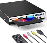 DVD Player for TV, HDMI DVD Player with SD Card Reading/Usb Input, Region Free D