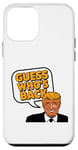 Coque pour iPhone 12 mini The Comeback Commander : l'inauguration de Donald Trump