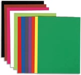 Flash Square Cut Folders 220x310mm A4 Size 80gsm Recycled Paper 100 Pack