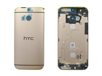 Genuine HTC One M8 2014 Flagship Gold Laser Etching Rear Cover / Chassis - 83...