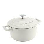 MasterClass - Cast Aluminium gryte 2,5L 21 cm krem