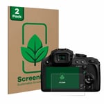 2x ScreenLeaf Film de protection d'écran pour Panasonic Lumix DC-FZ82 / FZ82D