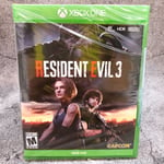 Xbox One Resident Evil 3 Microsoft CAPCOM Game Sealed New