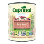 Cuprinol Garden Shades Wood Paint - Coral Splash - 1L