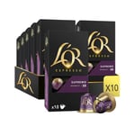 L'OR Supremo - 100 Capsules de Café intensité 10 - Compatibles Nespresso®* (lot de 10 x 10)