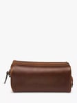 Loake Thames Vegetable Tanned Leather Wash Bag