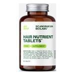 Scandinavian Biolabs Hair Nutrient Tablets Unisex - 60 tabl. Bruksområder Hud, Hår & Negler Kosttilskudd