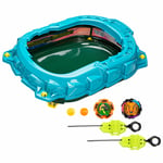 Beyblade Burst QuadStrike, Set de combat Light Ignite avec arène Beystadium