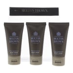 Molton Brown Womens White Sandalwood 3 Piece Gift Set: 3 x Body Wash 30ml - One Size