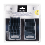 Andis Master Premium Metal Clip Comb Set, 7st distanskammar