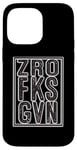 iPhone 14 Pro Max Zero F ks Given Bold Graphic Zro Fks Gvn Case