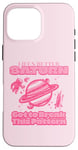 iPhone 16 Pro Max Space Planet Better on Saturn Pattern Pastel Cute Case