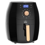 Air Fryer 1700W 5.5L Digital Display Adjustable Temperature Nonstick