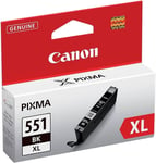 Genuine Canon CLI-551BK XL Black High Capacity Ink Cartridge