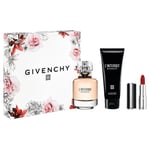 GIVENCHY Naisten tuoksut L'INTERDIT Lahjasetti Eau de Parfum Spray 50 ml + Body Lotion + Le Rouge Interdit Intense Silk 333 1 Stk. (117,95 € / 1 Kpl)