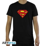 DC Comics Superman Logo T-Shirt Black (Large)