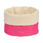 Premier Housewares Bread Basket, 22 x 22 cm - Hot Pink/Cream