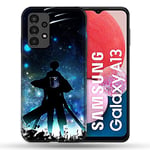 Coque pour Samsung Galaxy A13 / A04S Manga Attaque Titans Levi