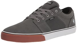 Etnies Men's Barge LS Skate Shoe, Dark Grey/White/Gum, 4 UK