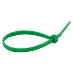 1 X ATTACHE-CaBLE POUR CaBLES mm 2,5 x 100 pcs 100 - vert