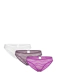 Calvin Klein Bikini 3Pk Lila