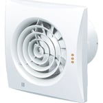 Duka Pro 30T Ventilator med timer Ø100 mm, Hvid