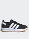 adidas Sportswear Junior Run 70s 2.0 Trainers - Black/white, Black/White, Size 3 Older