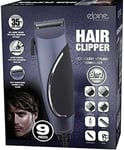 NEW MENS HAIR CLIPPER 9PC ELECTRIC HAIR PORTABLE GIFT KIT 8 IN 1 ACCESSORIES