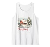 Small Town Christmas Farm Animal Tank Top