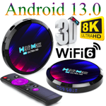 Android TV Box H96 MAX RK3528 2.4G/5.8G WiFi6 BT5.0 8K Video LED Set Top TV Box Amyking Market Amyking Market (157) 4GB/64GB 4GB/64GB 4GB/64GB EU plug