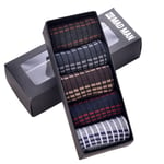 Mad Man Dashed Boxed Men's Socks 5 Pairs in a gift box - Father's Day