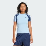 adidas Adicolor 3-Stripes Raglan Slim T-Shirt Women