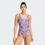 Essentials Animal Print U-Back Badedrakt