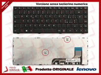 Clavier Italien Ordinateur Portable LENOVO Ideapad 100-14/14IBY Pas Numérique